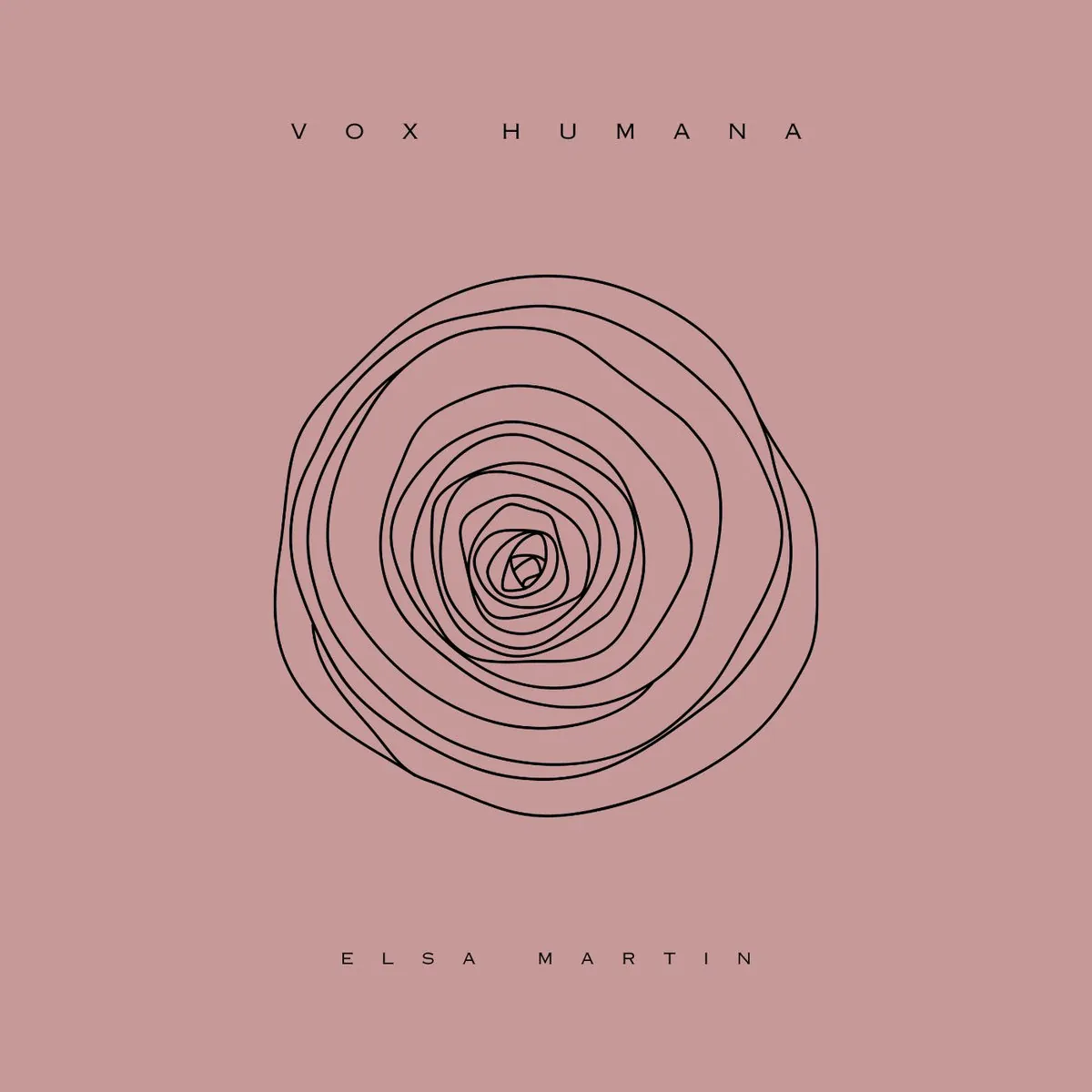 Copertina dell’album Vox Humana di Elsa Martin