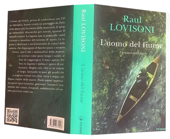 L’uomo del fiume, libro aperto