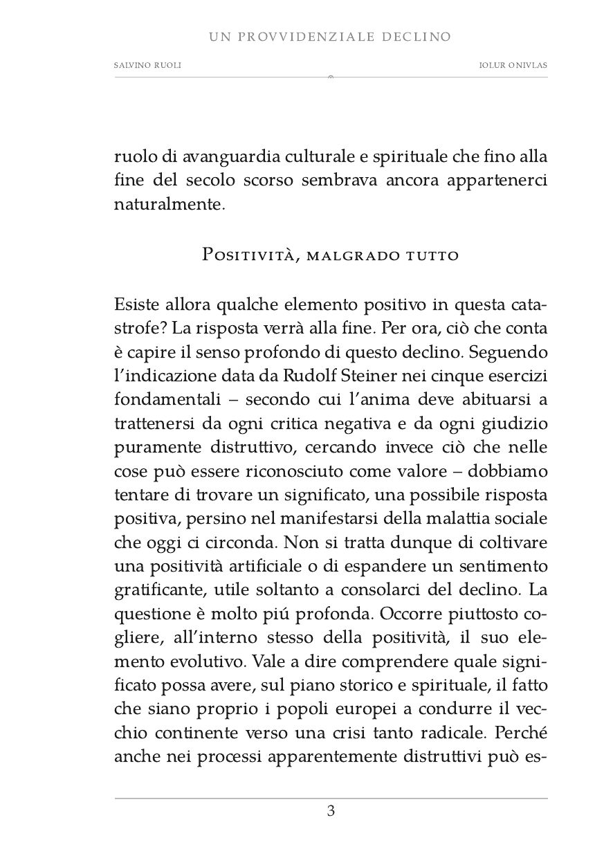 Salvino Ruoli, Un provvidenziale declino, pagina 3
