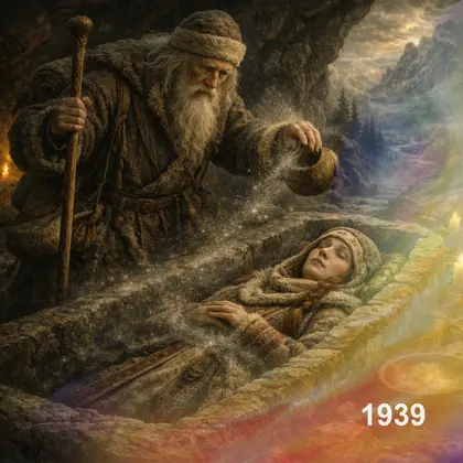 Illustrazione del canto 39: La prova sciamanica