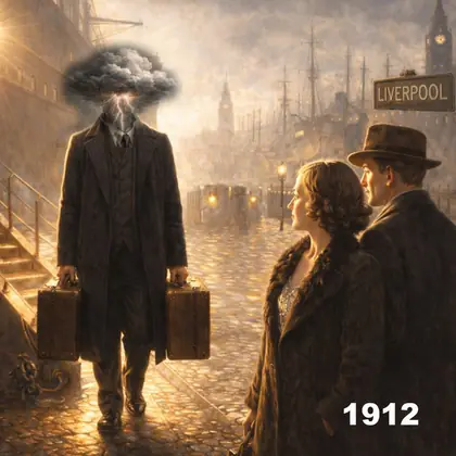 Illustrazione del canto 76: Mersey Docks: L’Incontro di Adolf con la forza odinica