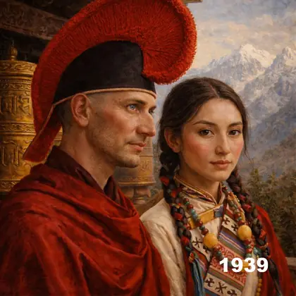 Illustrazione del canto 81: La vera storia di Virgil in Tibet
